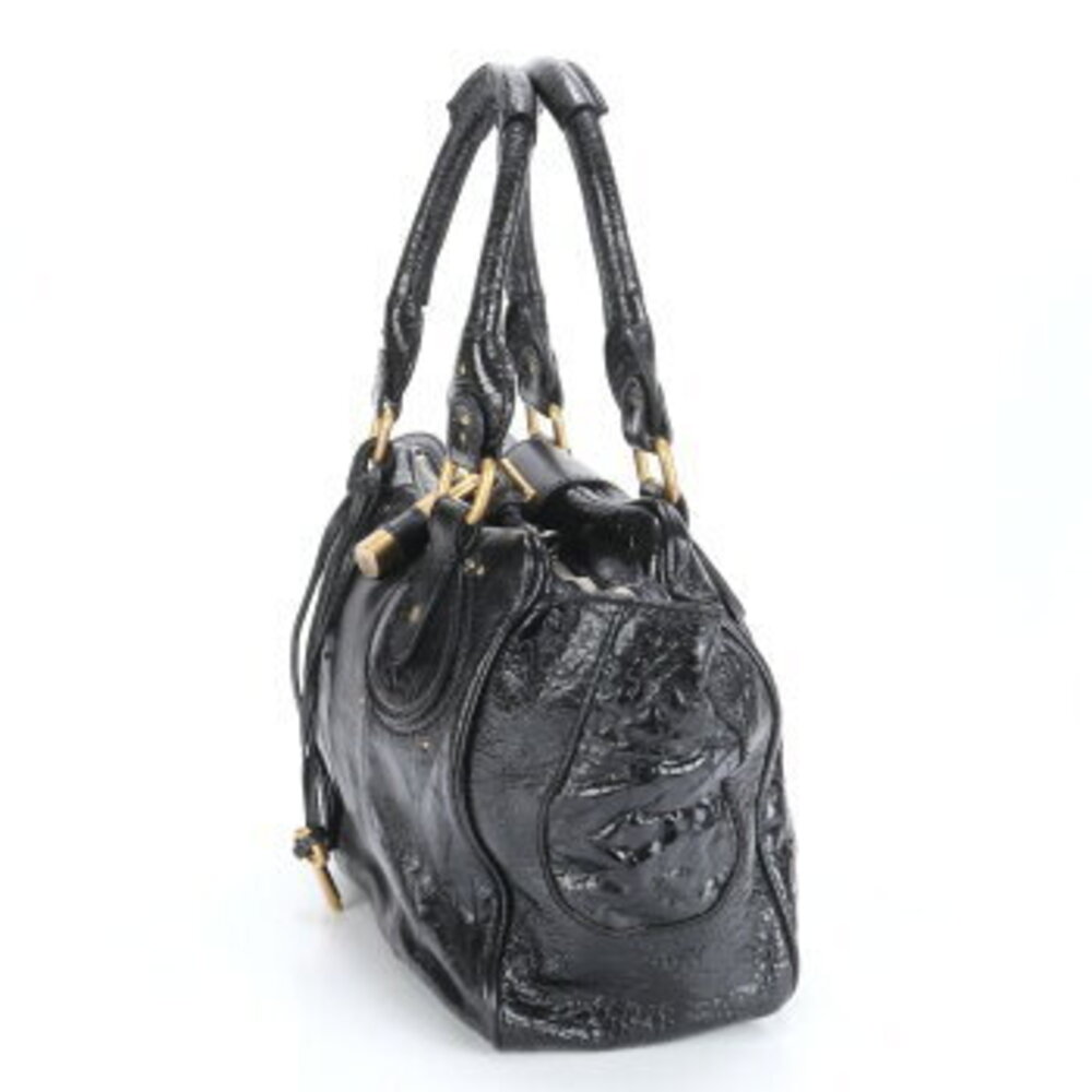 Chloe Paddington Leather Shoulder Bag Tote Black - Picture 5 of 11